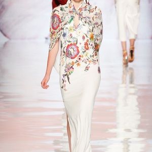 Etro Runway Gown. Spring Summer 2013 collection.